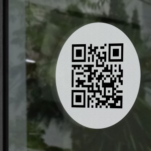 Vinyl QR Sticker(8*8)